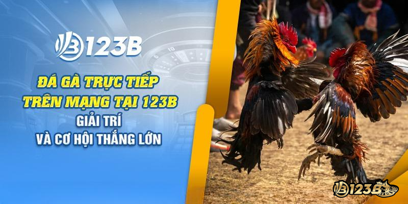 Đá gà trực tiếp trên mạng tại 123B