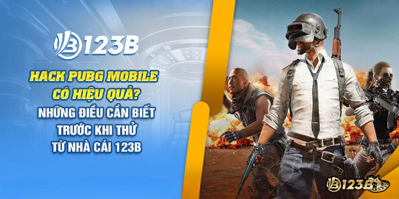 Hack PUBG Mobile tại 123B